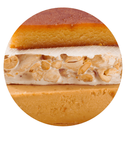 Turrones José Picó de Jijona, Alicante y torta de turrón de Alicante. Se trata de turrón tradicional con certificación del Consejo Regulador de Jijona que ofrece variedades de turrón tanto tradicionales como modernas de alta calidad de acuerdo a la exigencia de la Unión Europea.